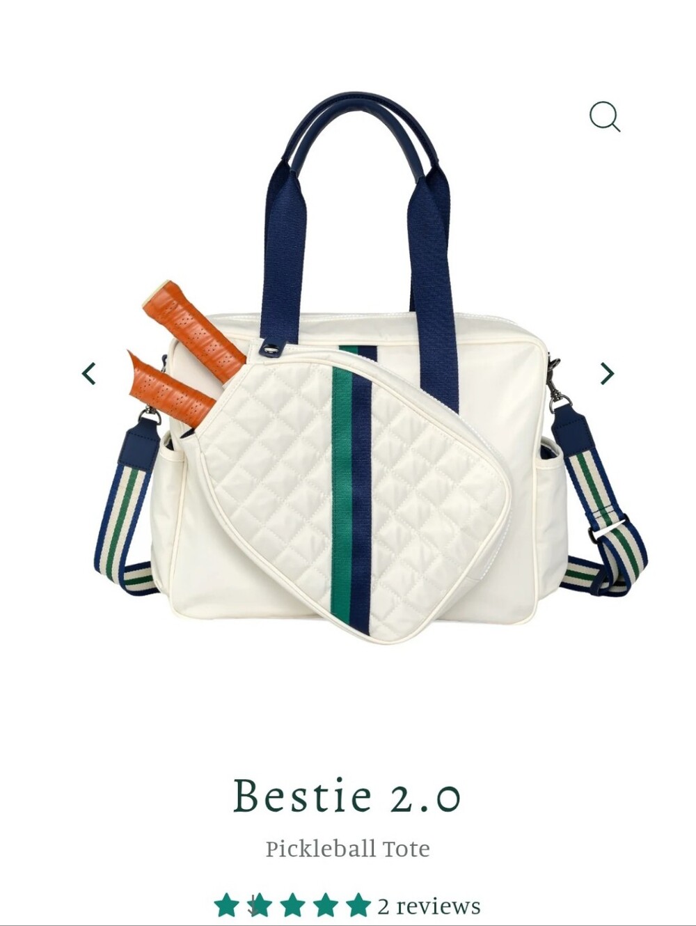 Trelle Bestie 2.0  Pickleball Tote New
